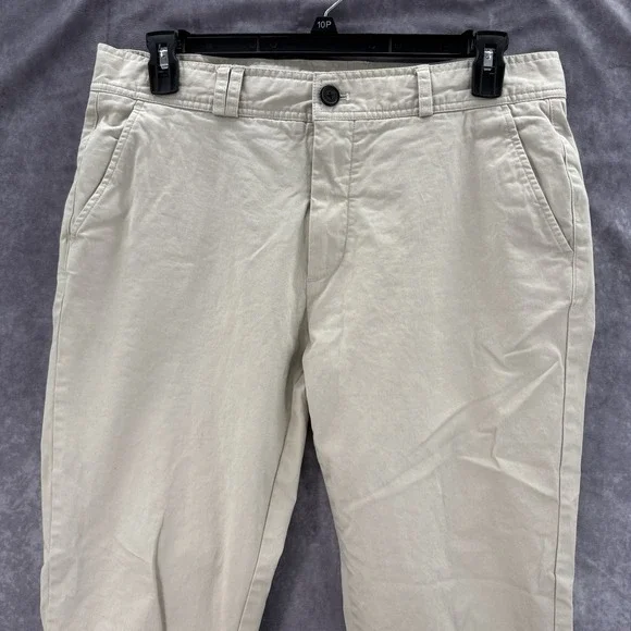 I Love Ugly Pants Mens XL Kobe Slim Cropped Straight Chino Khaki - Picture 2 of 7